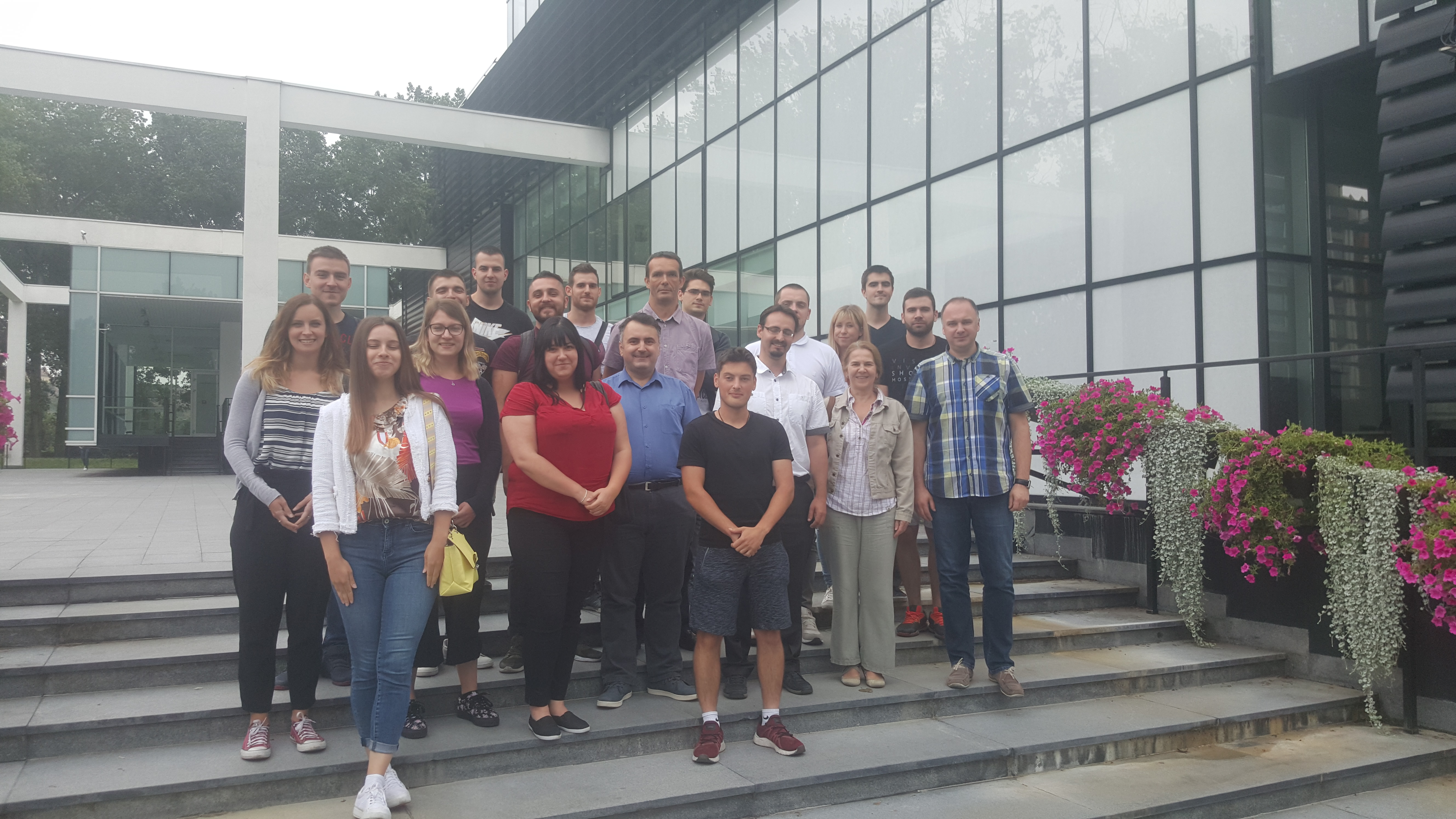 Sudionici ljetne škole "The 3rd Summer School of Computational Fluid Dynamics"